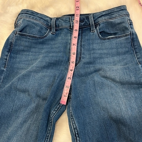 Old Navy high-rise straight blue jeans - Picture 6 of 9